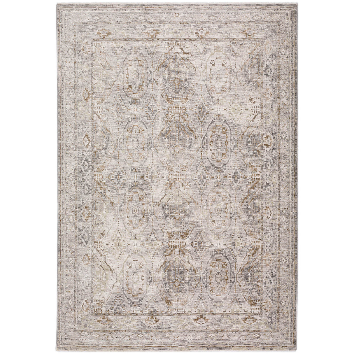 Dalyn Cyprus CY6 Machine Made Traditional Gray Rug