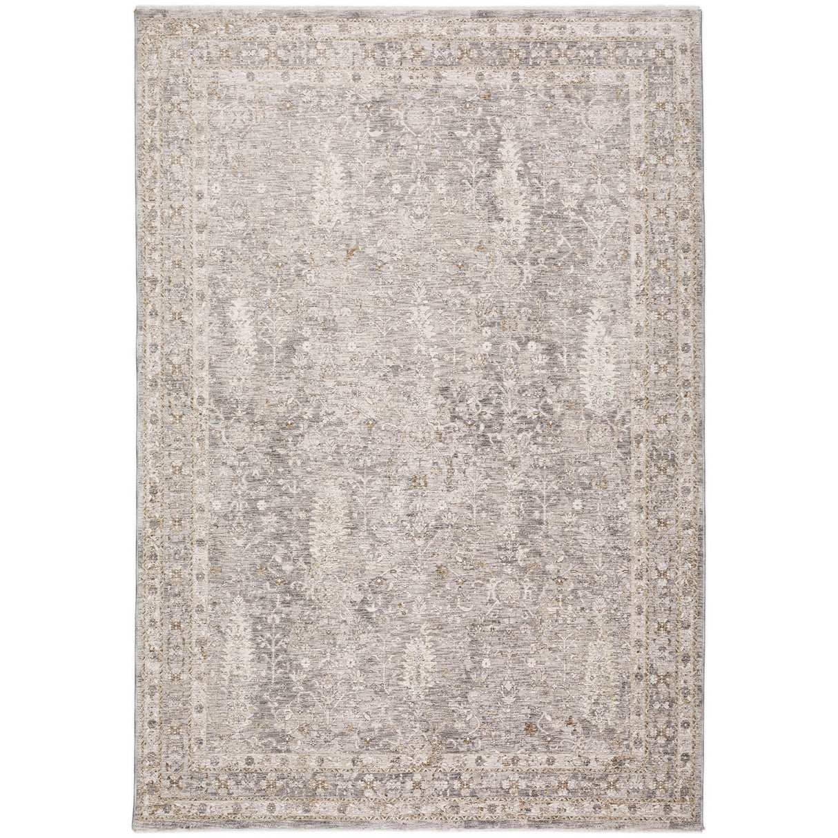 Dalyn Cyprus CY7 Machine Made Traditional Brown Rug