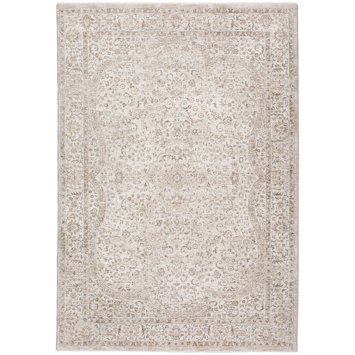 Dalyn Cyprus CY8 Machine Made Traditional Brown Rug