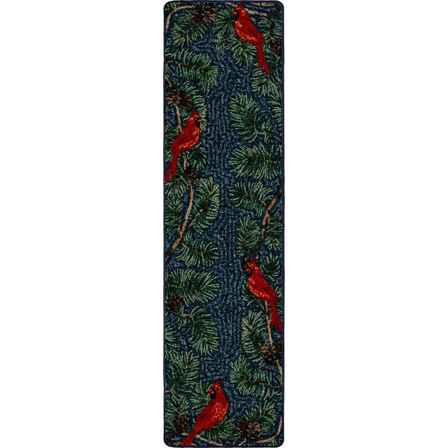 American Dakota Cardinals Navy Rug