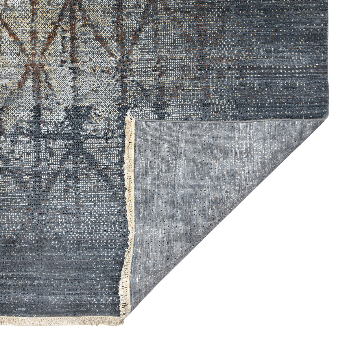 Amer Dazzle DAZ-164 Dark Gray area rug - back view