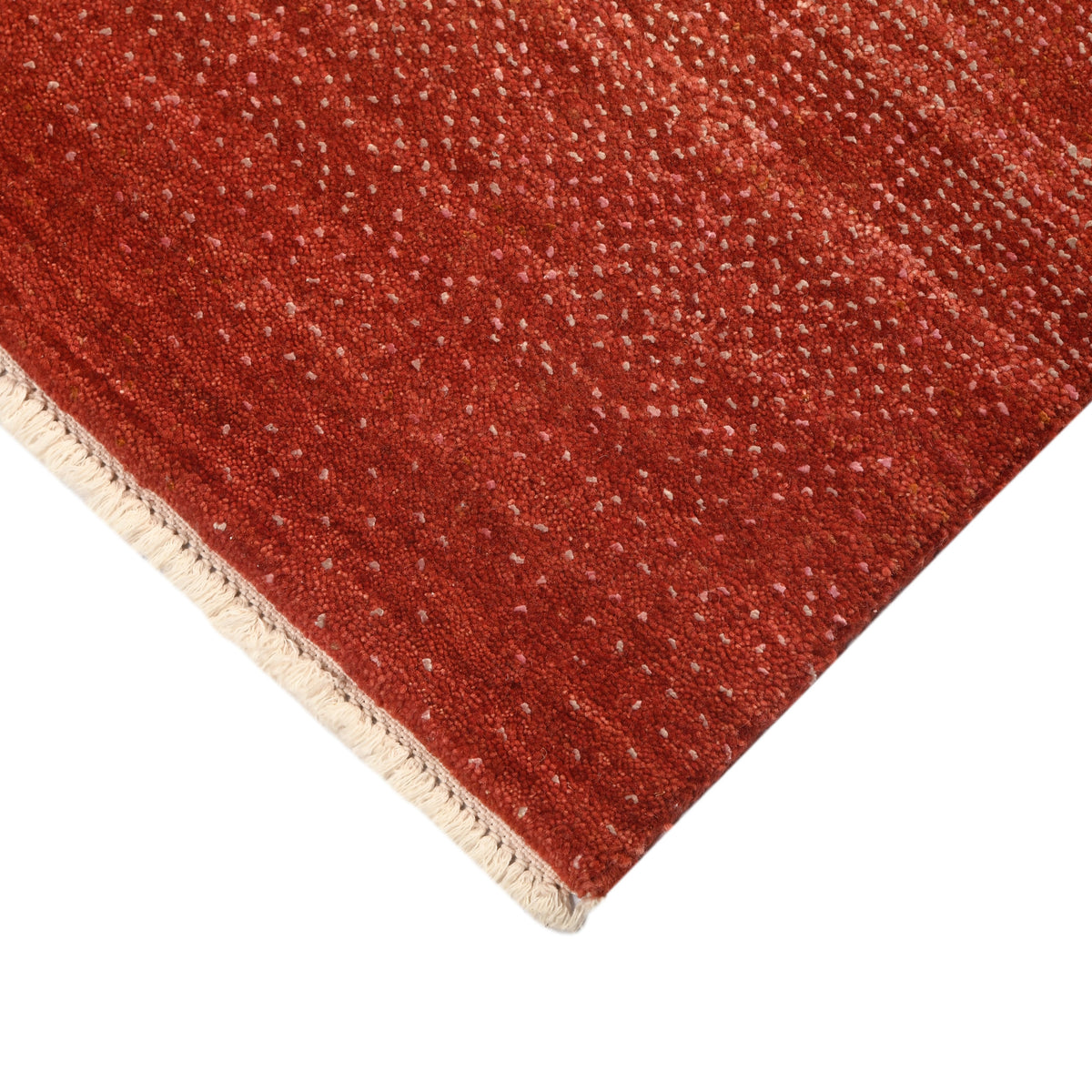 Amer Dazzle DAZ-96 Fire Brick area rug - corner view