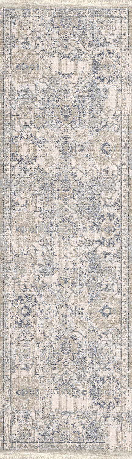 Dynamic Rugs Dharma 12041 Power Loomed Transitional Ivory/Beige Rug