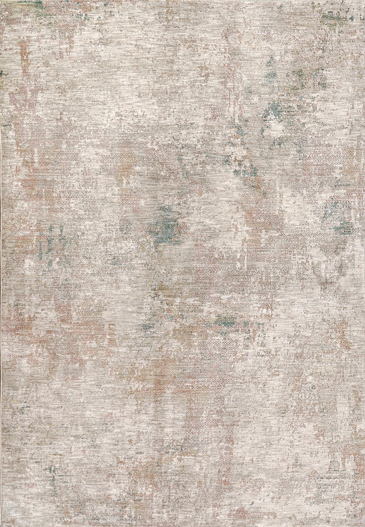 Dynamic Rugs Dharma 12044 Power Loomed Modern Beige/Multi Rug - rectangular rug view