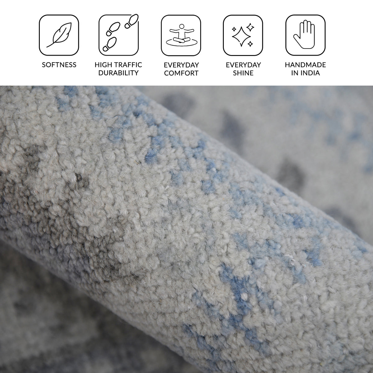 Amer Divine DIV-2 Beige area rug - infographic view