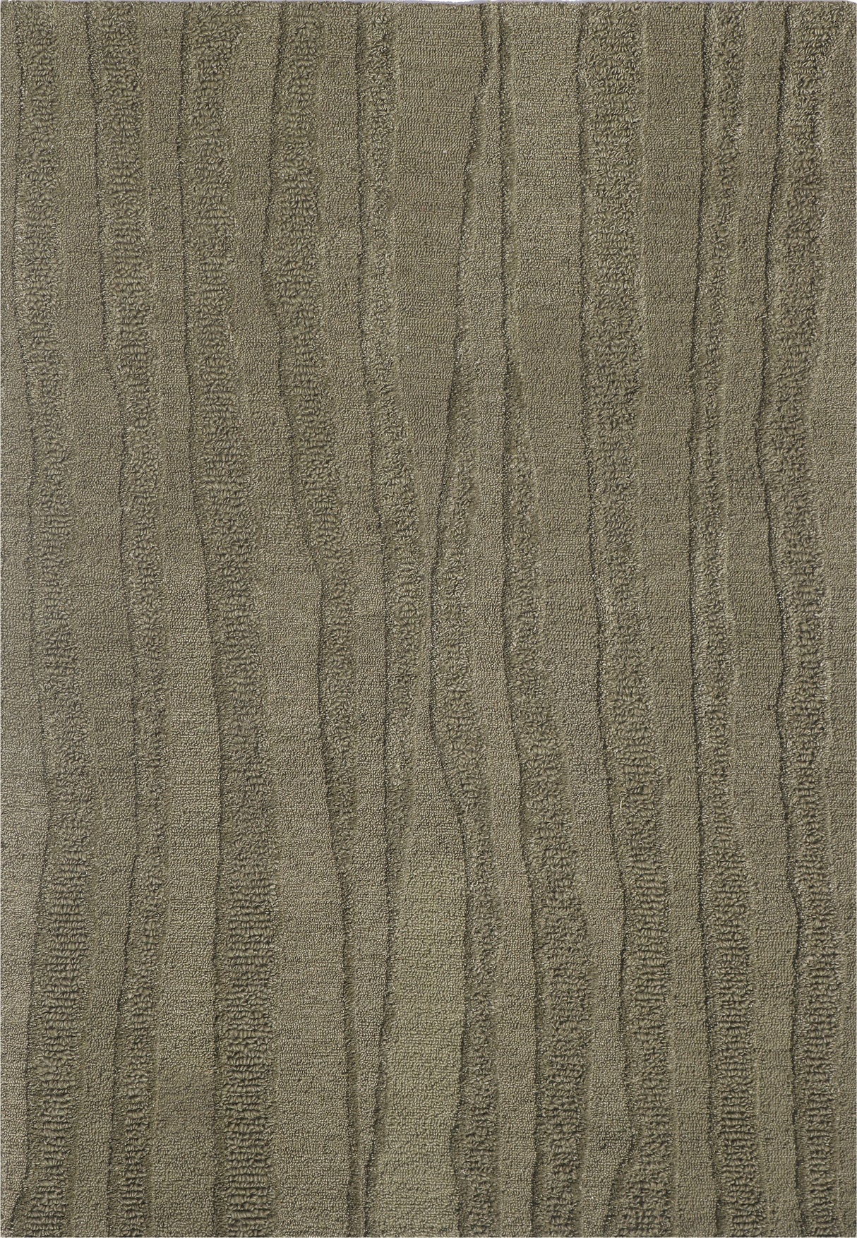 Dynamic Rugs Drift 18750 Handmade Modern Green Rug