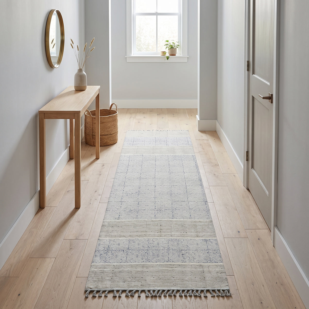 Amer Dune DUN-4 Stone Blue area rug - lifestyle view