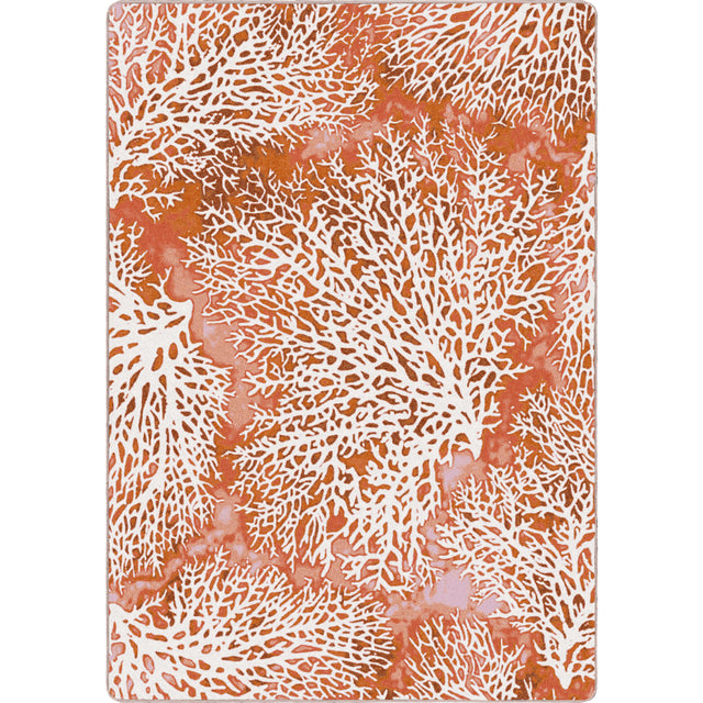 American Dakota Day Dreams Coral Rug
