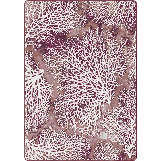 American Dakota Day Dreams Merlot Rug