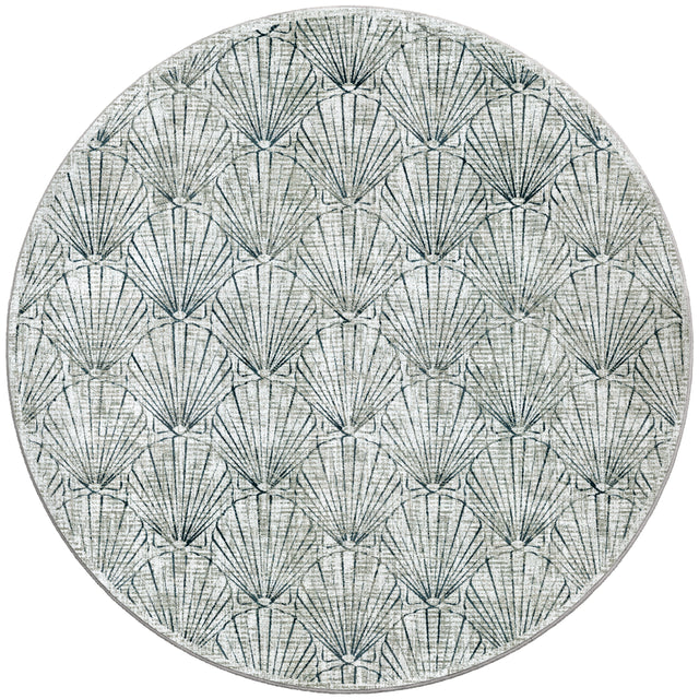 American Dakota Deco Shells Natural Rug