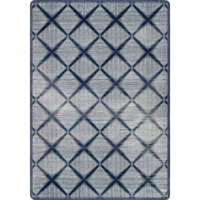 American Dakota Diamond Weave Denim Rug