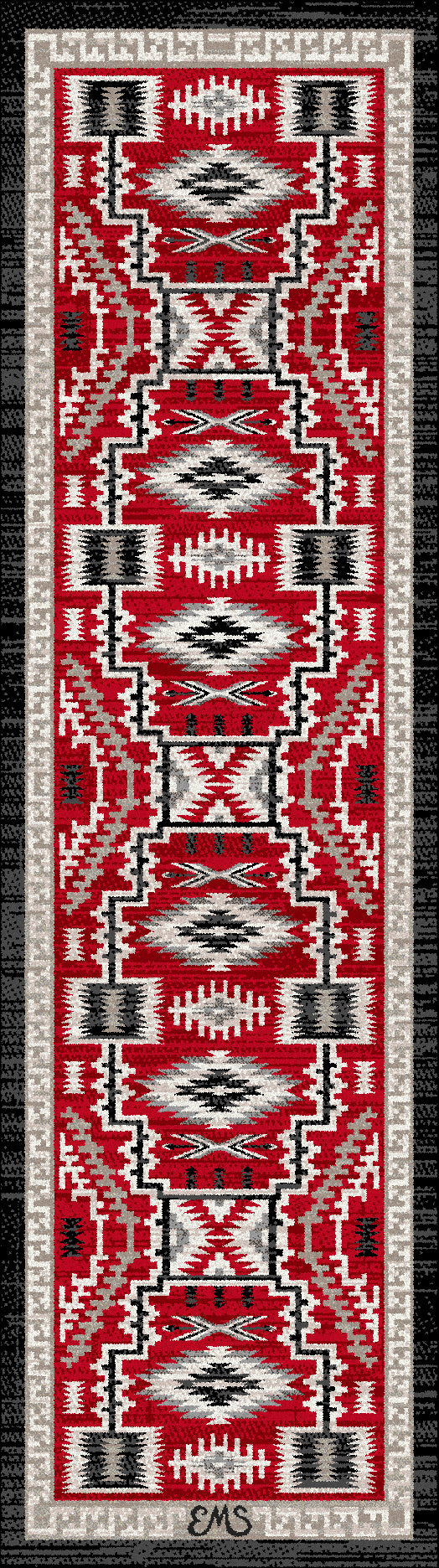 American Dakota Dream Receiver Red Rug