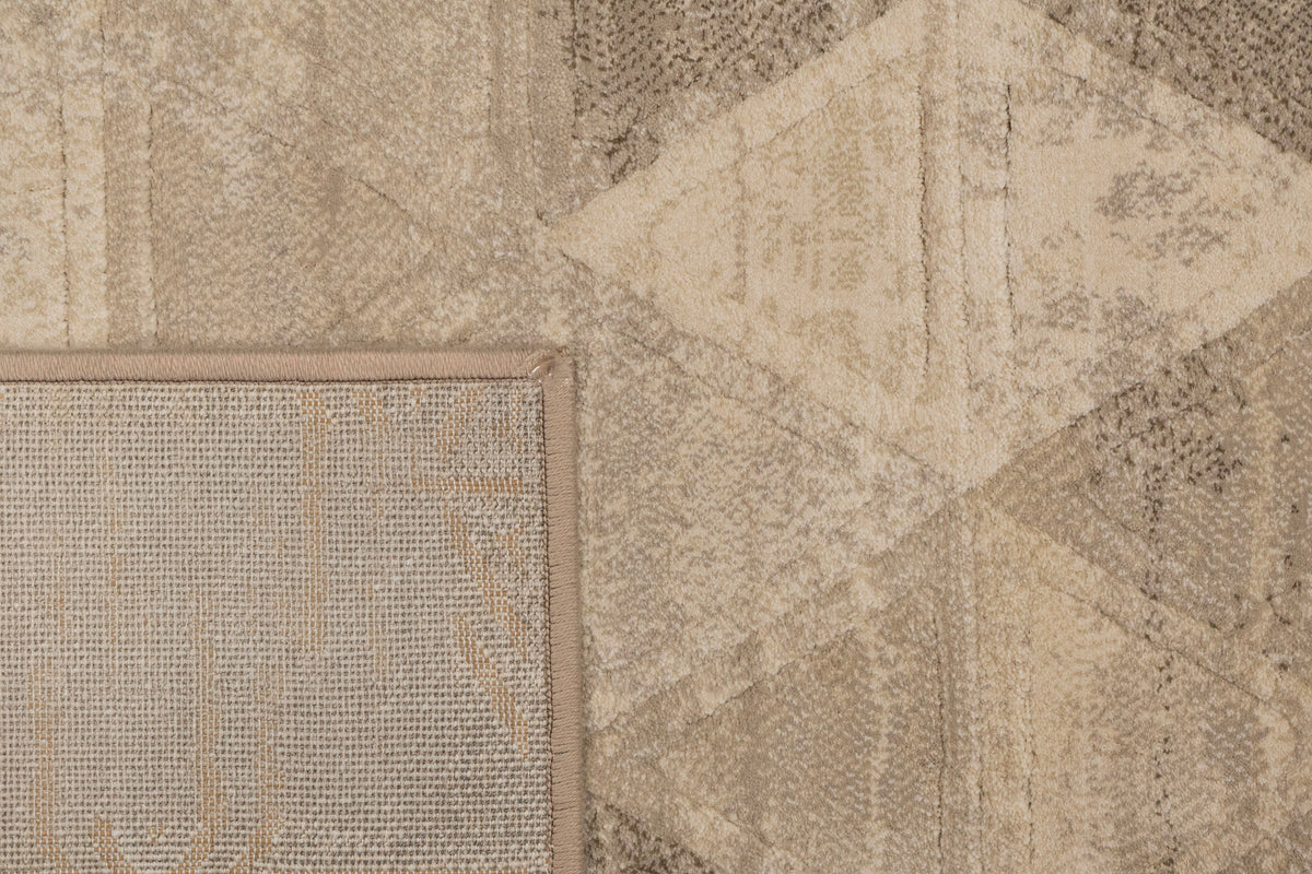 Dynamic Rugs Eclipse 63263 Beige Rugs - corner detail