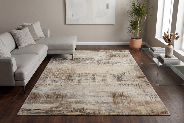Dynamic Rugs Eclipse 63393 Beige Rugs - room scene