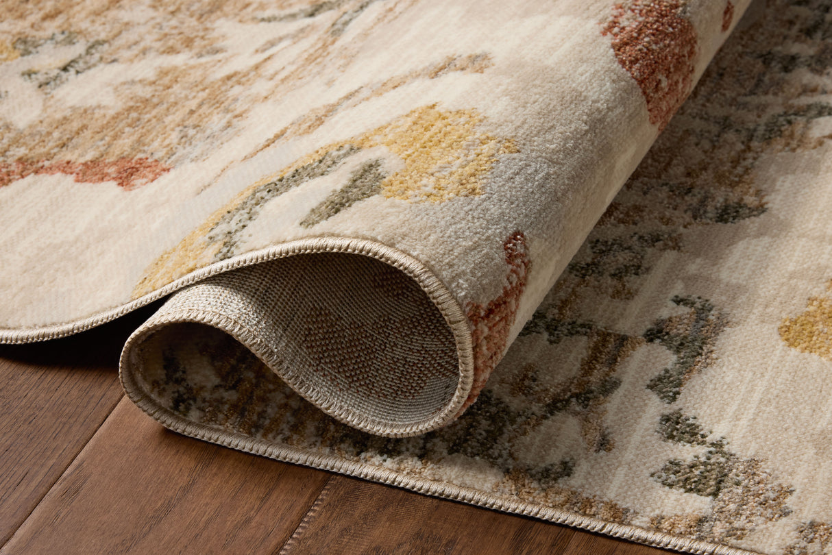Loloi Eileen ELE-02 Transitional Power Loomed Mist, Sunset Rug
