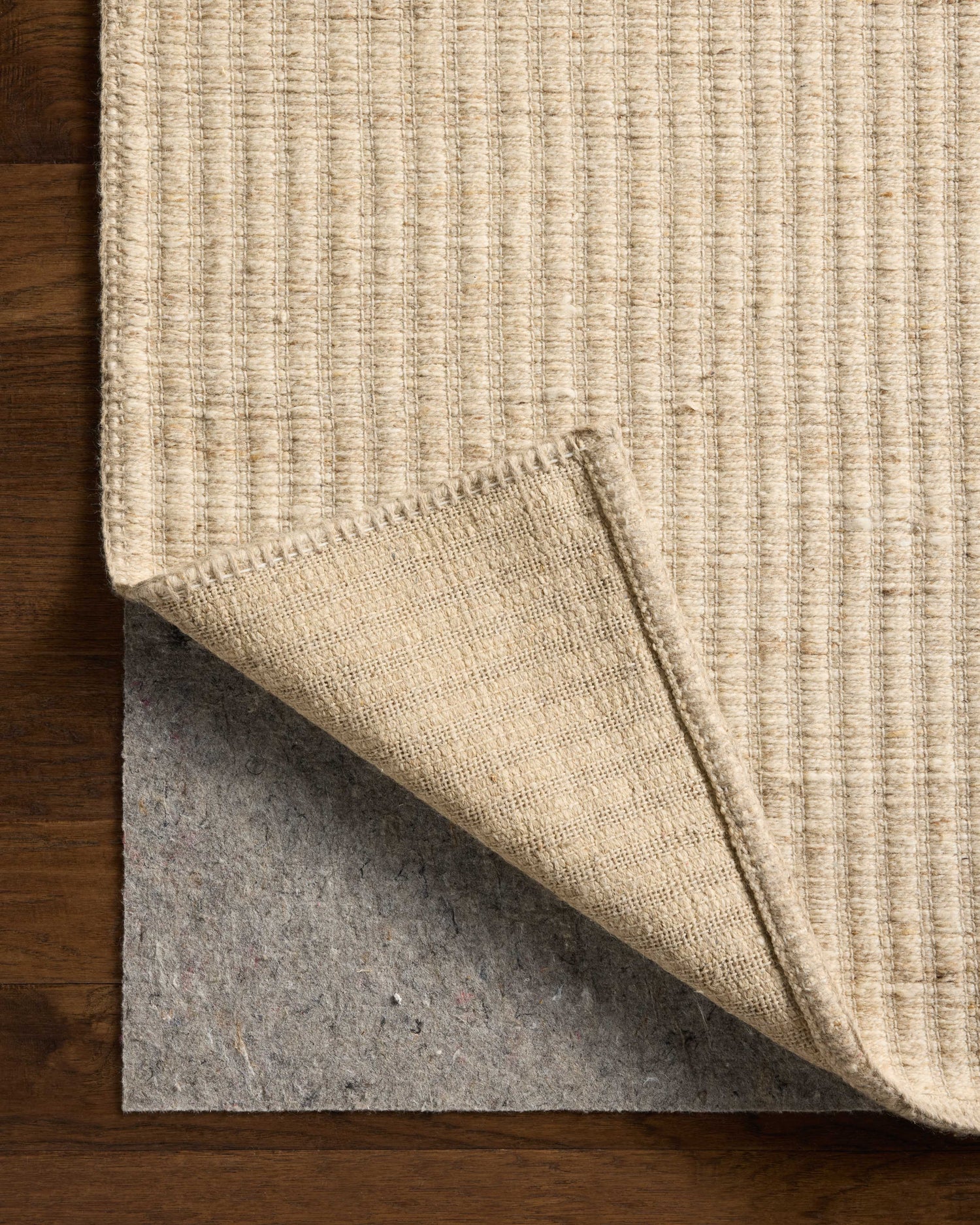 Loloi Elma ELM-01 Contemporary Hand Woven Bone Rug