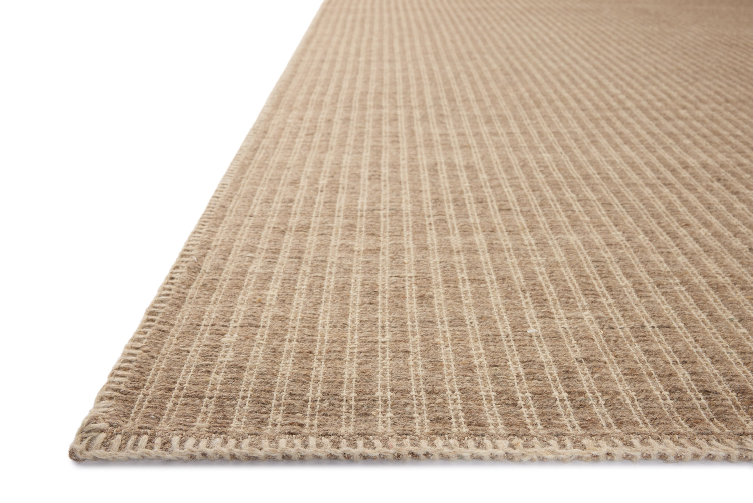 Loloi Elma ELM-01 Contemporary Hand Woven Dove Rug