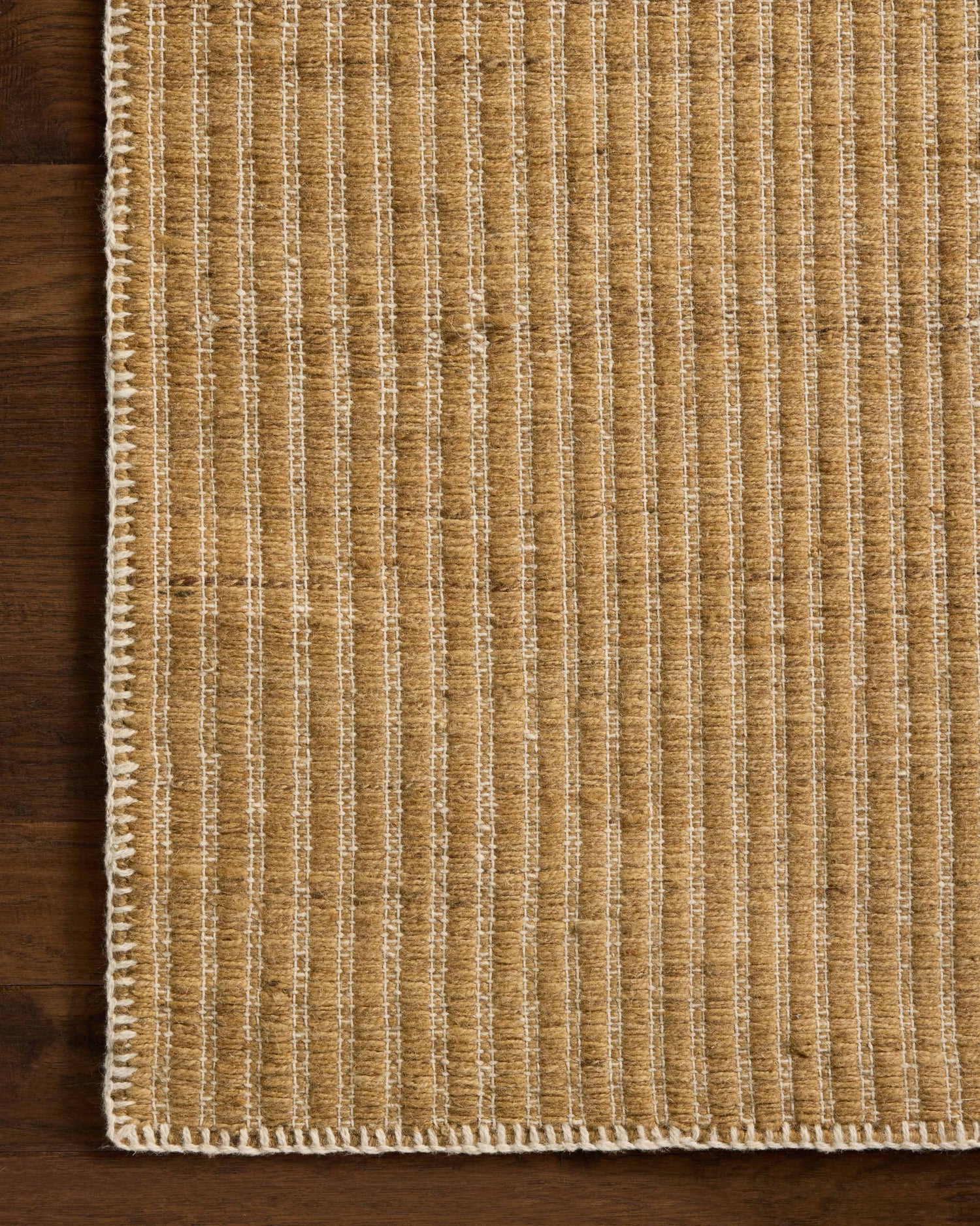 Loloi Elma ELM-01 Contemporary Hand Woven Wheat Rug