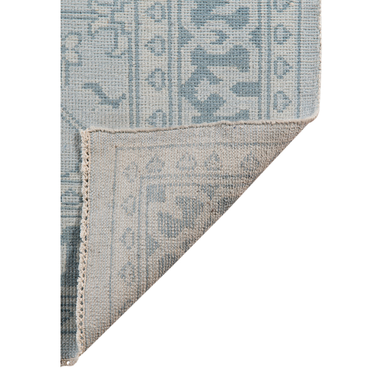 Amer Empress EMP-9 Sky Blue area rug - back view