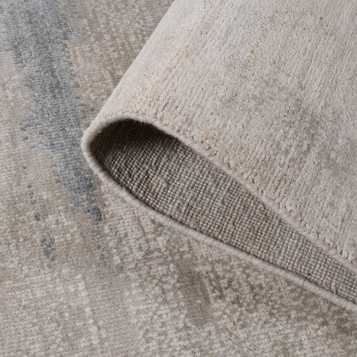 Amer Ensemble ENS-38 Ivory area rug - rolled view