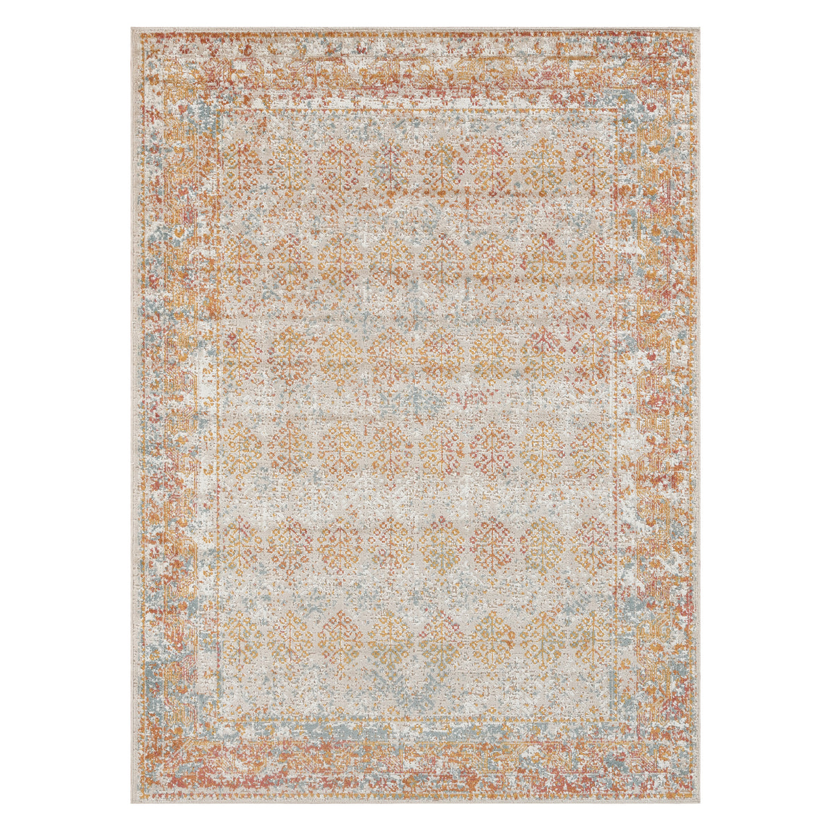 Amer Eternal ETE-16 Beige / Rust area rug - product view