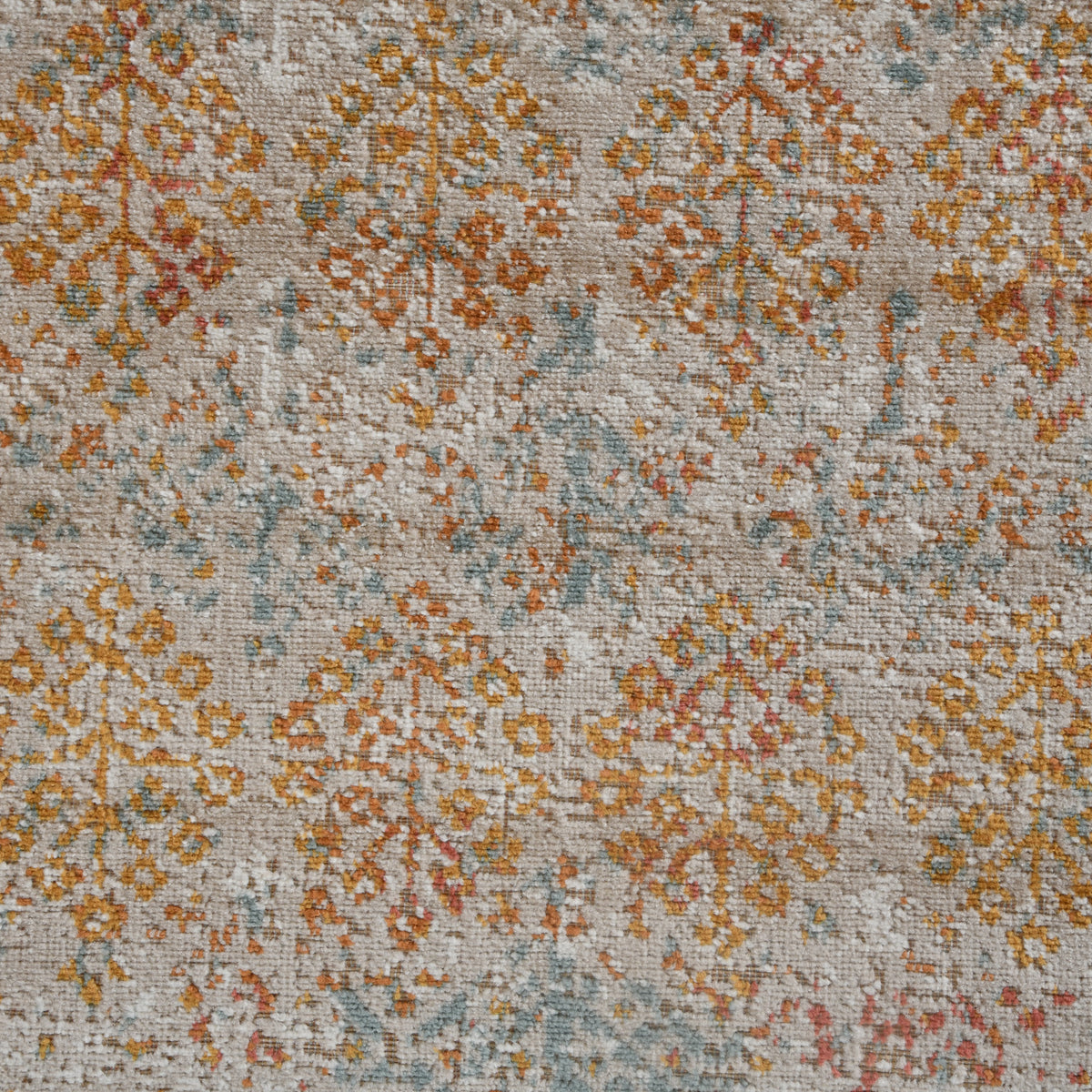 Amer Eternal ETE-16 Beige / Rust area rug - color swatch view
