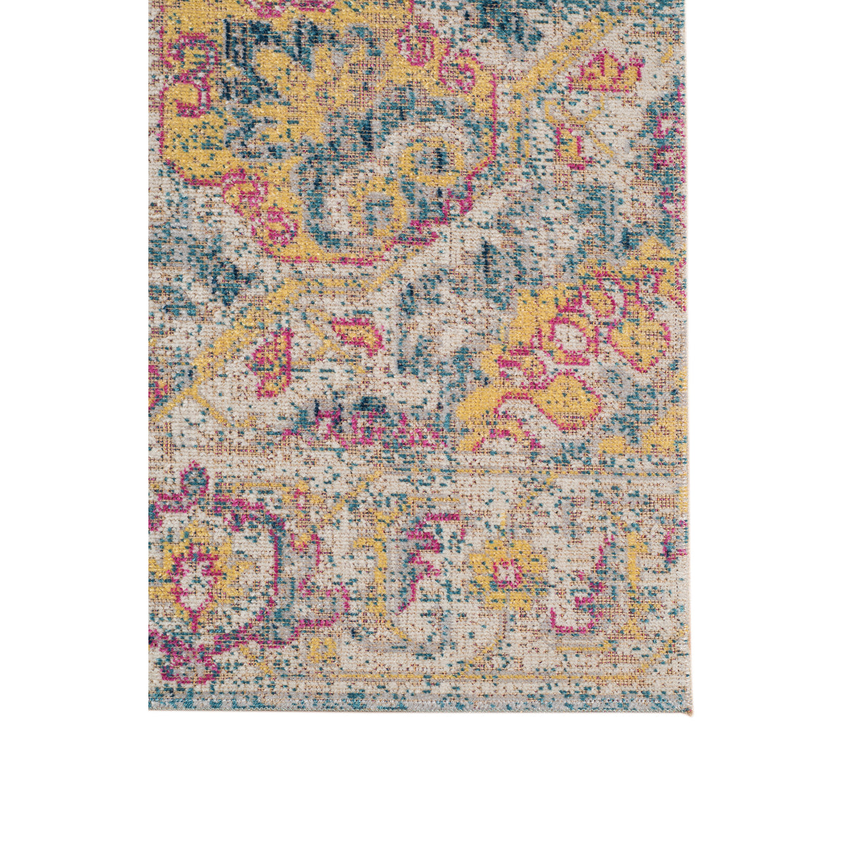 Amer Eternal ETE-22 Turquoise Blue area rug - corner view