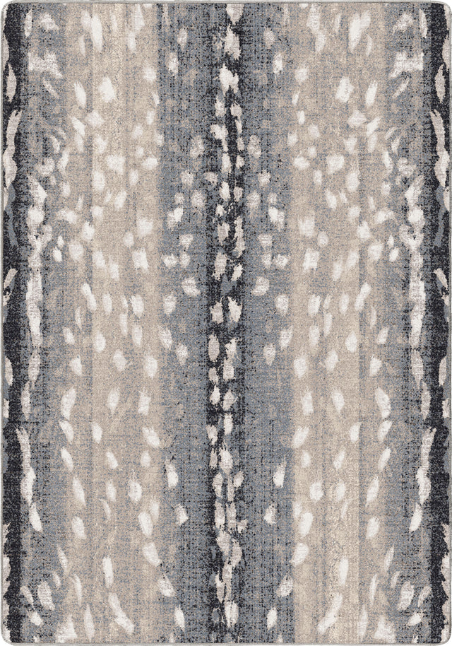 American Dakota Mafaldi Axis Hide Gray Rug