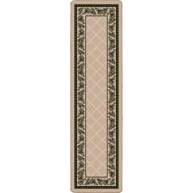 American Dakota Evergreen Lt. Sandstone Rug