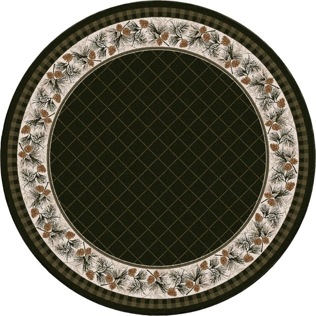 American Dakota Evergreen Pine Rug