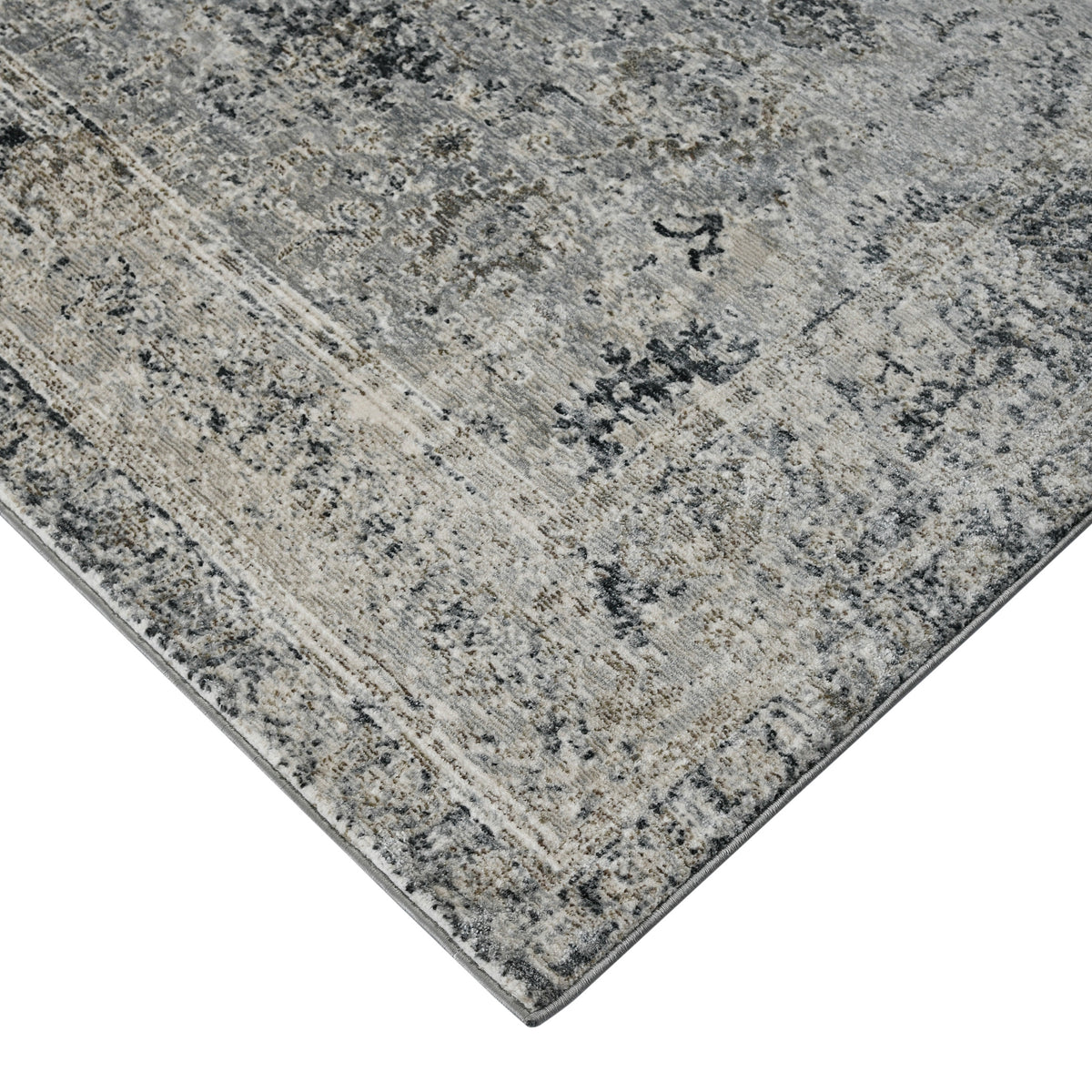Amer Fairmont FAI-2 Gray area rug - corner view