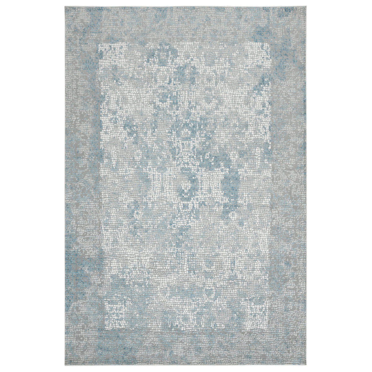 Amer Hamilton HAM-4 Gray / Blue area rug - product view