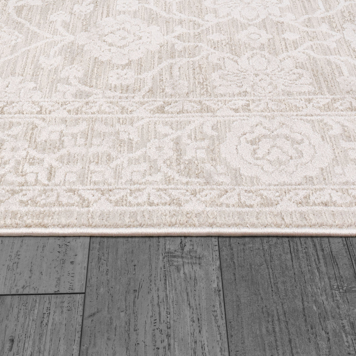 Dynamic Rugs Hamilton 10600 Power Loomed Traditional Cream Rug