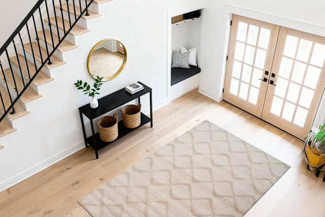 Dynamic Rugs Haven 19590 Power Loomed Modern Ivory/Beige Rug