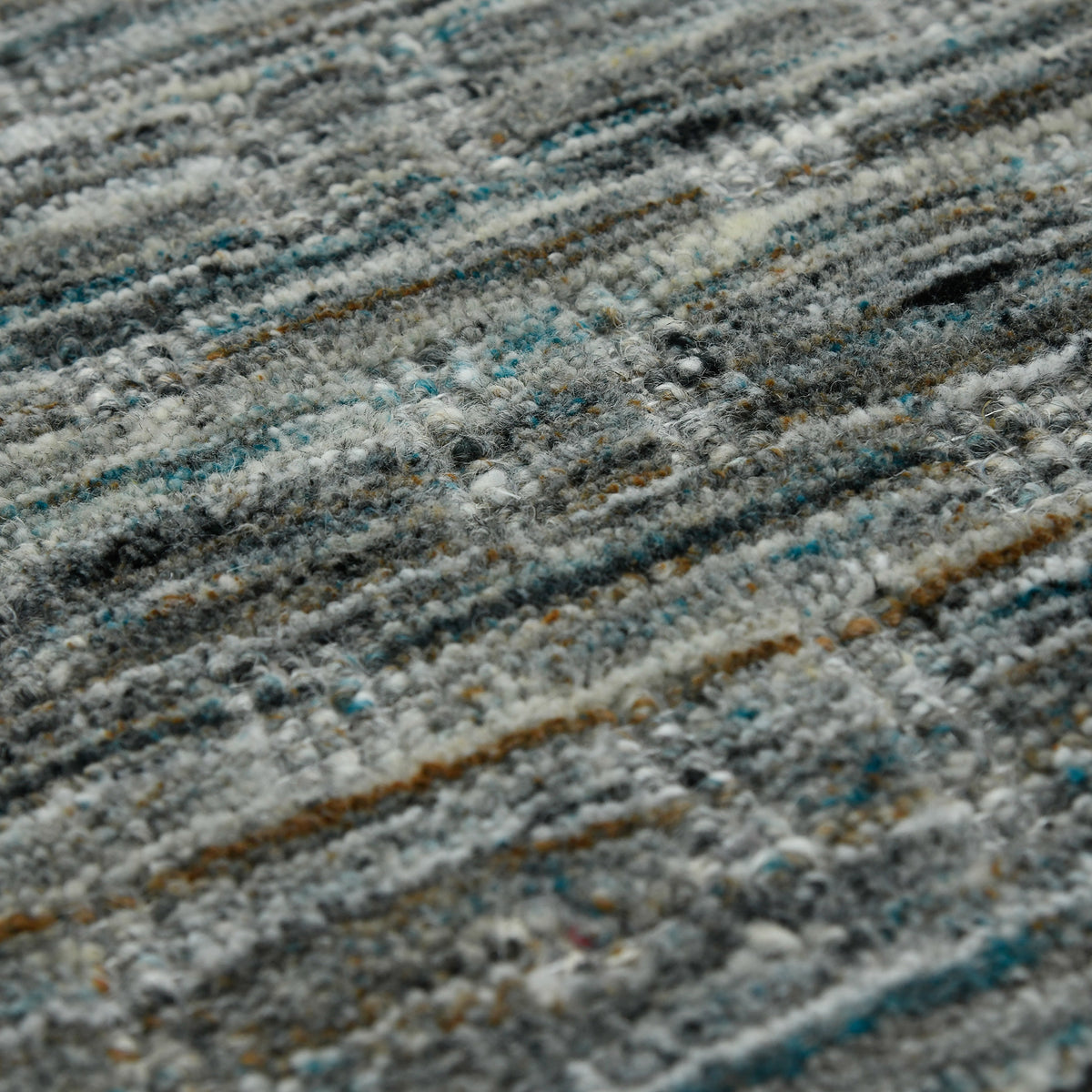 Amer Houston HOU-6 Turq Gray area rug - close-up view