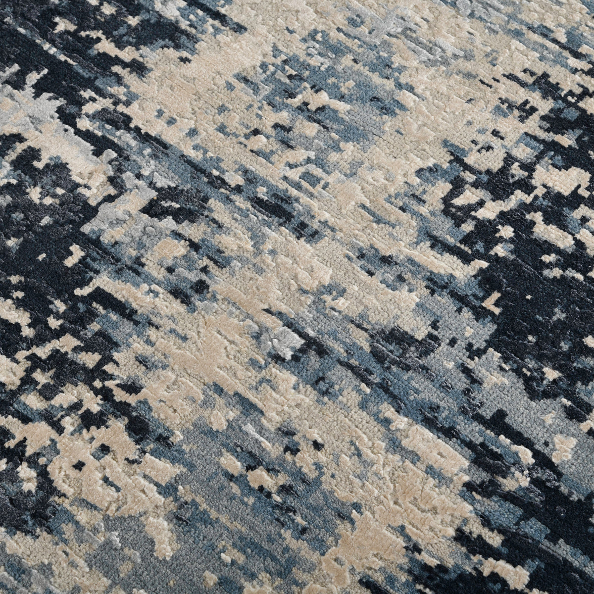 Amer Hermitage HRM-1 Blue Sapphire area rug - close-up view