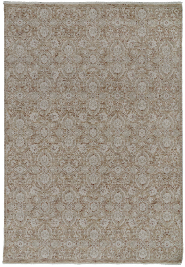 Dynamic Rugs Hudson 1480 Power Loomed Transitional Gold/Cream Rug