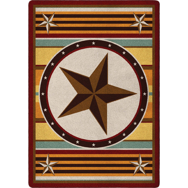 American Dakota Hacienda Star Maize Rug