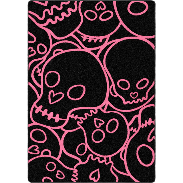 American Dakota Head Banger Pink Rug