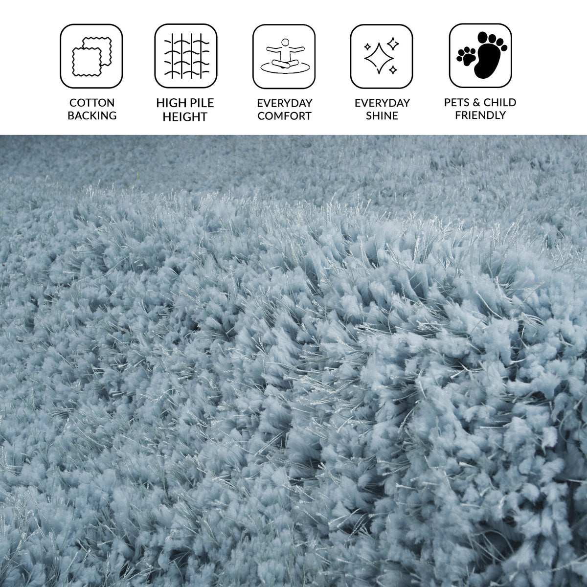 Amer Illustrations ILT-4 Montana Sky area rug - infographic view