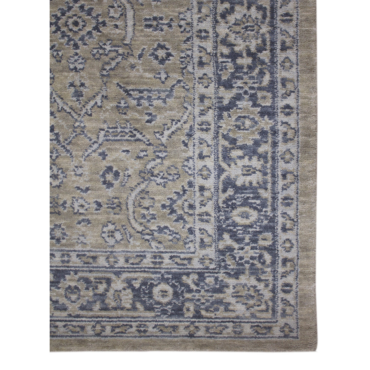 Amer Inara INA-8 Gold area rug - corner view