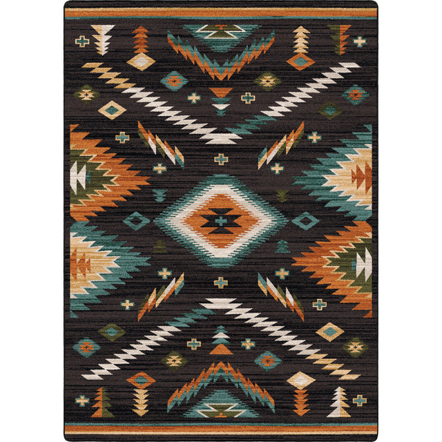 American Dakota Interlaced Horizon Gem Rug