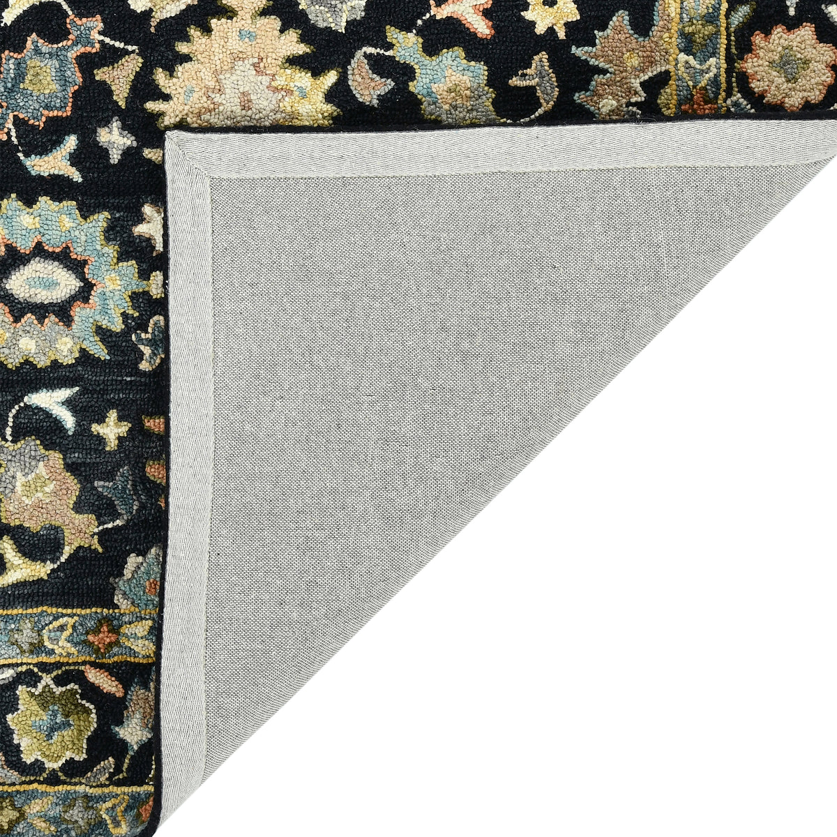 Amer Jackson JAC-2 Black area rug - back view