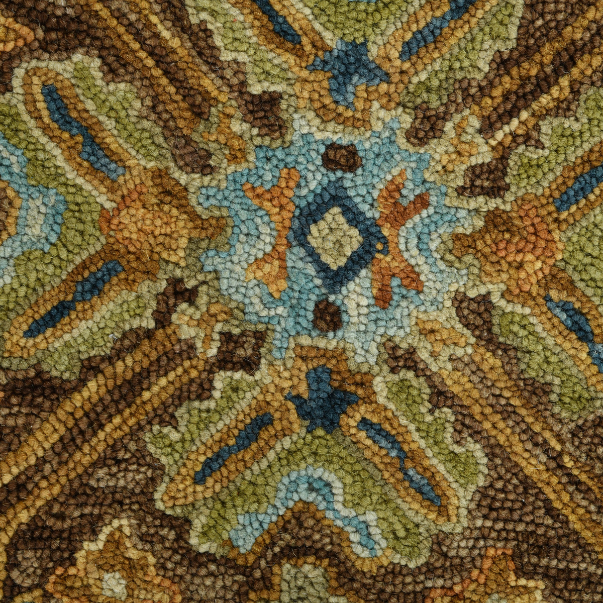 Amer Jackson JAC-4 Brown area rug - close-up view