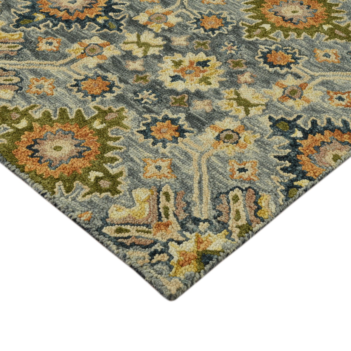 Amer Jackson JAC-5 Gray area rug - corner view