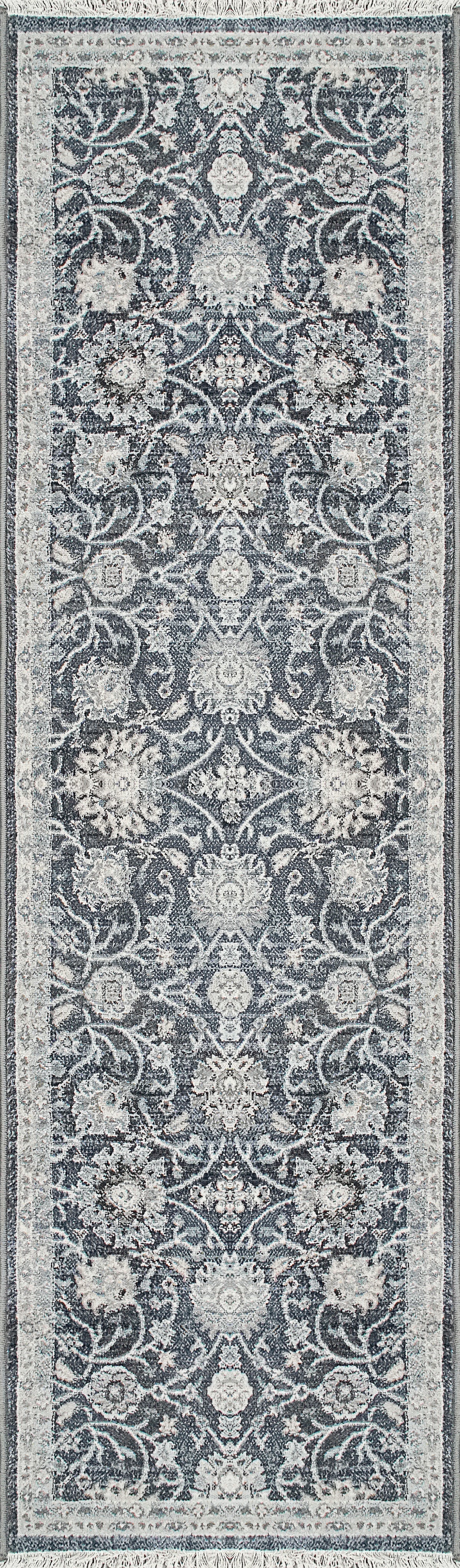 Dynamic Rugs Juno 6883 Blue Rugs - runner view