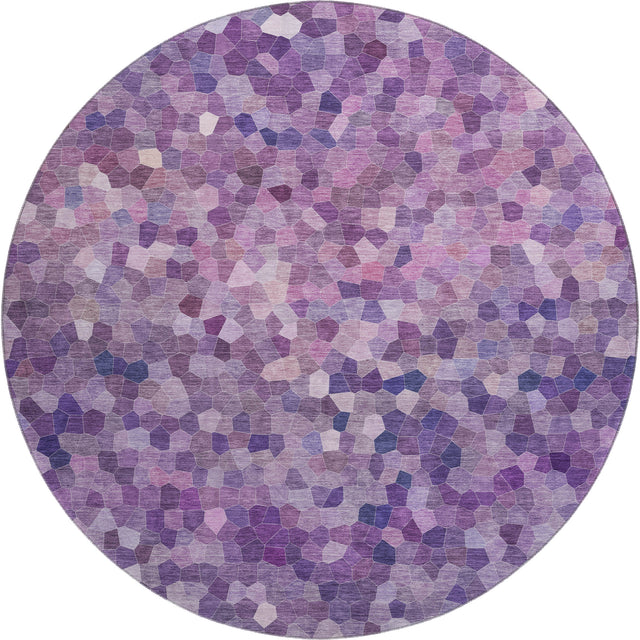 Dalyn Kaleidoscope KL1 Transitional Machine Made Plum Rug