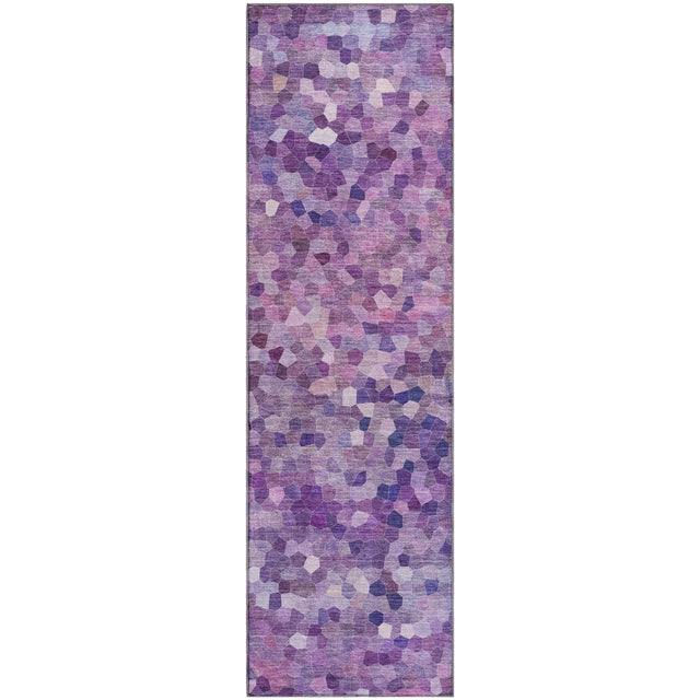 Dalyn Kaleidoscope KL1 Transitional Machine Made Plum Rug