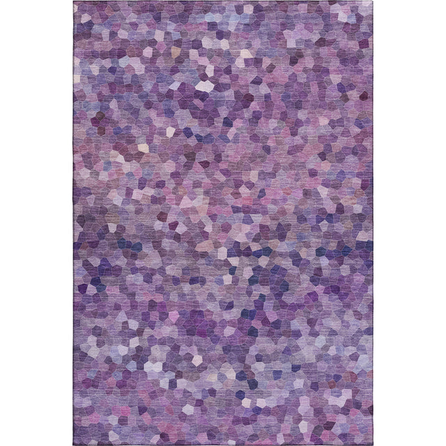 Dalyn Kaleidoscope KL1 Transitional Machine Made Plum Rug
