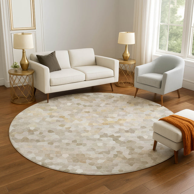 Dalyn Kaleidoscope KL1 Transitional Machine Made Putty Rug